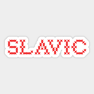 SLAVIC Folklore Sticker